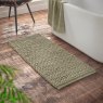 Bianca Aspen Bobble Sage Bath Mat large lifestyle