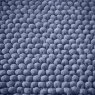 Bianca Aspen Bobble Blue Bath Mat detail