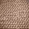 Bianca Aspen Bobble Natural Bath Mat detail