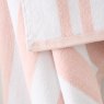 Bianca Bianca Reversible Stripe Blush Towels