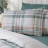 Catherine Lansfield Catherine Lansfield Cartmel Check Green Duvet Cover Set