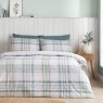 Catherine Lansfield Catherine Lansfield Cartmel Check Green Duvet Cover Set