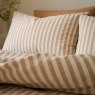 Pineapple Elephant Pineapple Elephant Woven Stripe Clay Duvet Cover Set