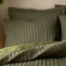 Pineapple Elephant Pineapple Elephant Tamba Jersey Stripe Olive Duvet Cover Set