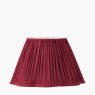 Pacific Malia Mulberry Red Mushroom Pleat Scalloped Shade Large
