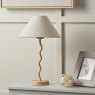 Pacific Palau Rattan Wave Table Lamp & Harley Slubby Hopsack Shade lifestyle