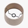 Pacific Martigues Taupe Boucle Tapered Shade underside