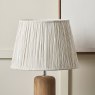 Pacific Thiago Natural Stripe Mushroom Pleat Tapered Shade lifestyle