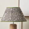 Pacific Ornella Green Floral Design Mushroom Pleat Empire Shade Lifestyle