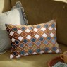 Furn Metro Diamond Cushion Ginger lifestyle