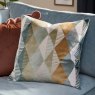 Furn Metro Harlequin Cushion Green lifestyle
