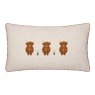 Wylder Ramble Highland Cows Cushion Ginger