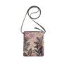Earth Squared Pink Spring Jacquard Sling Bag reverse