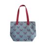Earth Squared Cow Canvas Tote Bag