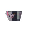 Earth Squared Highland Cow Applique Make Up Bag