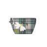 Earth Squared Flower Applique Make Up Bag