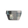 Earth Squared Sheep Applique Make Up Bag