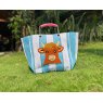 Earth Squared Cow Stripe Market Tote Bag