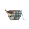 Earth Squared Skye Tweed Cow Purse