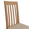 Aldiss Own Coastal Collection Slat Back Fabric Chair