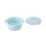 Masterclass 180ml Sky Blue Casserole Dish lid removed