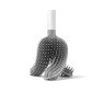 Joseph Joseph Flex 360 White Toilet Brush in use