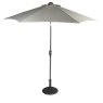Aldiss Own Riviera Deluxe 3m Crank & Tilt Parasol in French Grey