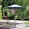 Aldiss Own Riviera Deluxe 3m Crank & Tilt Parasol in Grey