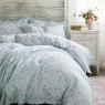 Shabby Chic Georgie Blue Duvet Cover Set