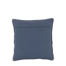Gallery Direct Fleur Embroidered Cushion Ink Blue reverse