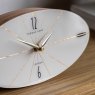 Thomas Kent Greenwich Mantel Clock Oak Stripe lifestyle
