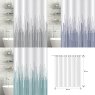 Showerdrape City Stripe Shower Curtain colours and size