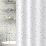 Showerdrape Droplets Shower Curtain