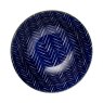 Mikasa Indigo Chevron Ramen Bowl interior