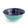 Mikasa Indigo Chevron Ramen Bowl