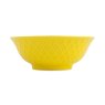 Mikasa Yellow And Blue Ramen Bowl Side View