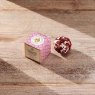 Neroli & Rose Bath Melt Truffle 40g with wooden background