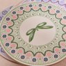 Cath Kidston Spitalfields Silk Coasters Set Of 4 Green