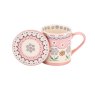 Cath Kidston Spitalfields Silk Mug & Coaster Set Coaster Upright