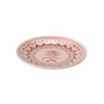 Cath Kidston Spitalfields Silk Side Plate Pink Angled View