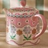 Cath Kidston Spitalfields Silk Teapot 1l Lifestyle Handle View