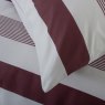 The Lyndon Company Next Level Burgundy Duvet Cover Set fabric detail