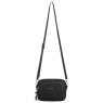 David Jones Twin Pocket Crossbody Bag Black full
