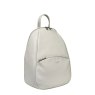 David Jones Rounded Backpack Coconut Cream Angled View