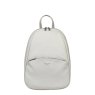 David Jones Rounded Backpack Coconut Cream