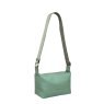 David Jones Simple Long Shoulder Bag Aqua Green Angled View