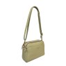 David Jones Twin Zip Camera Bag Pistachio full angled view