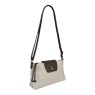David Jones Small Tab Over Shoulder Bag Almond Milk angled view