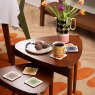 Orla Kiely Atomic Flower Set Of 6 Coasters Lifestyle