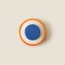 Orla Kiely Aura Storage Jar Orange Lid Detail